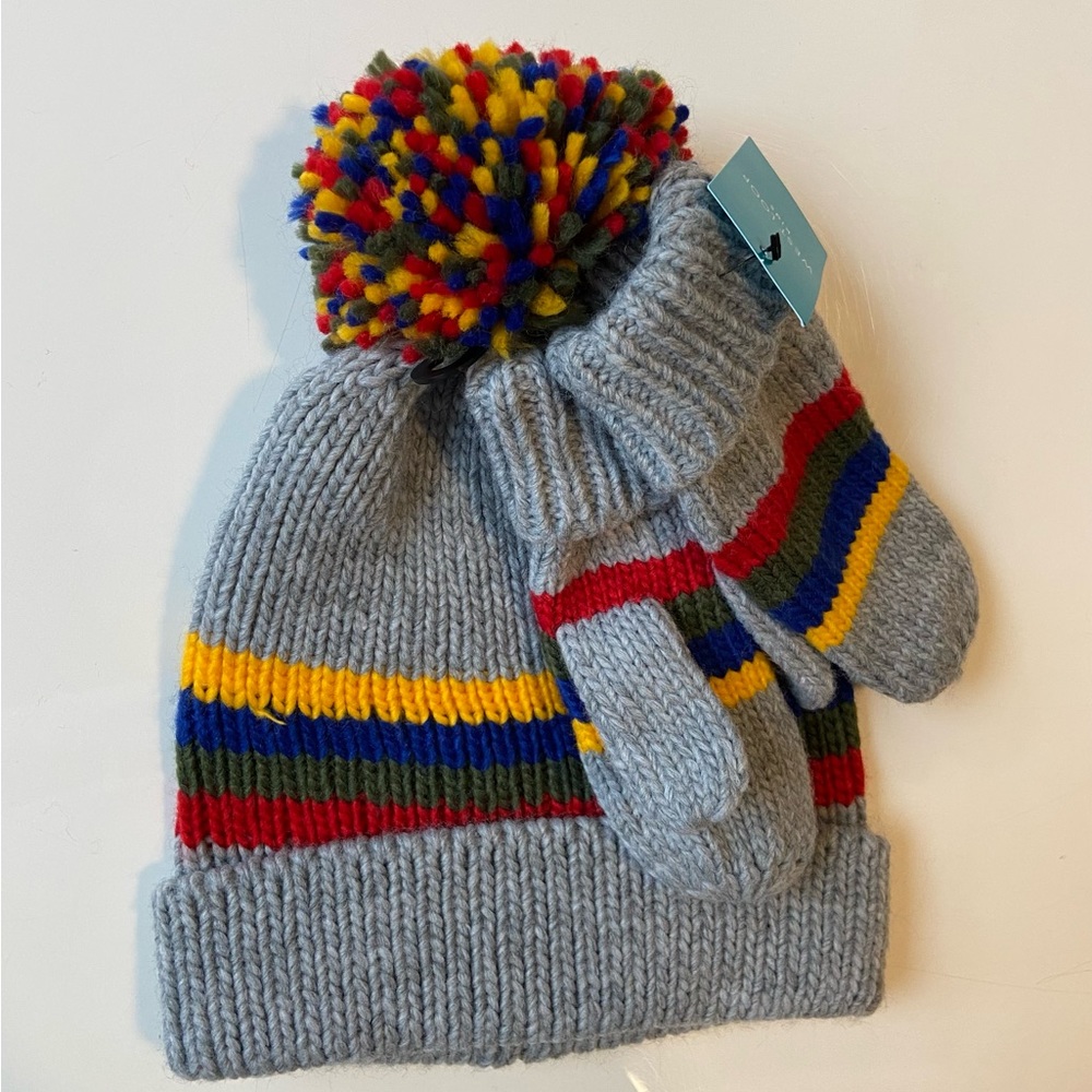 WEST LOOP Hat & Glove Set